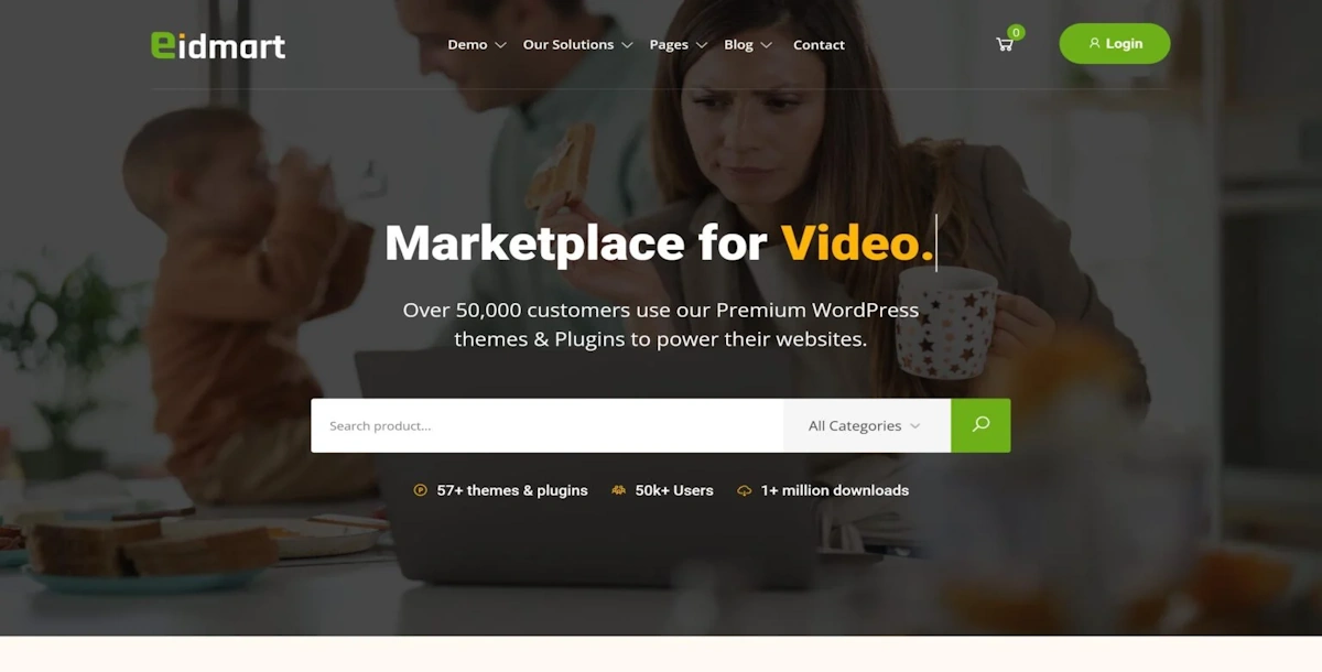 Eidmart Digital Marketplace WordPress Theme