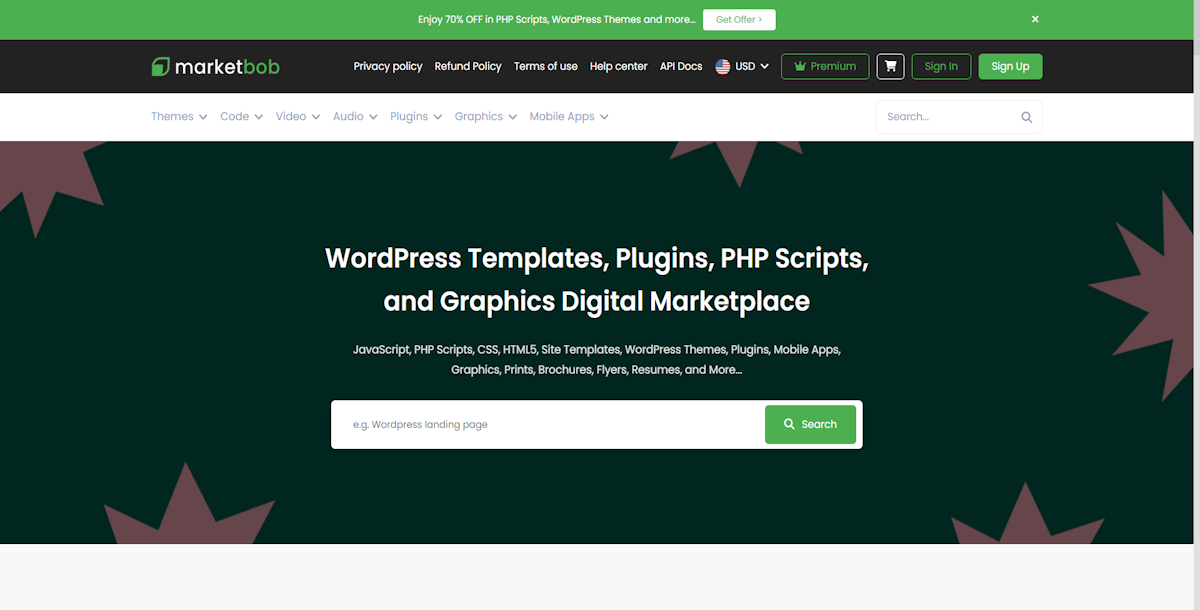 Marketbob - Multivendor Digital Maketplace